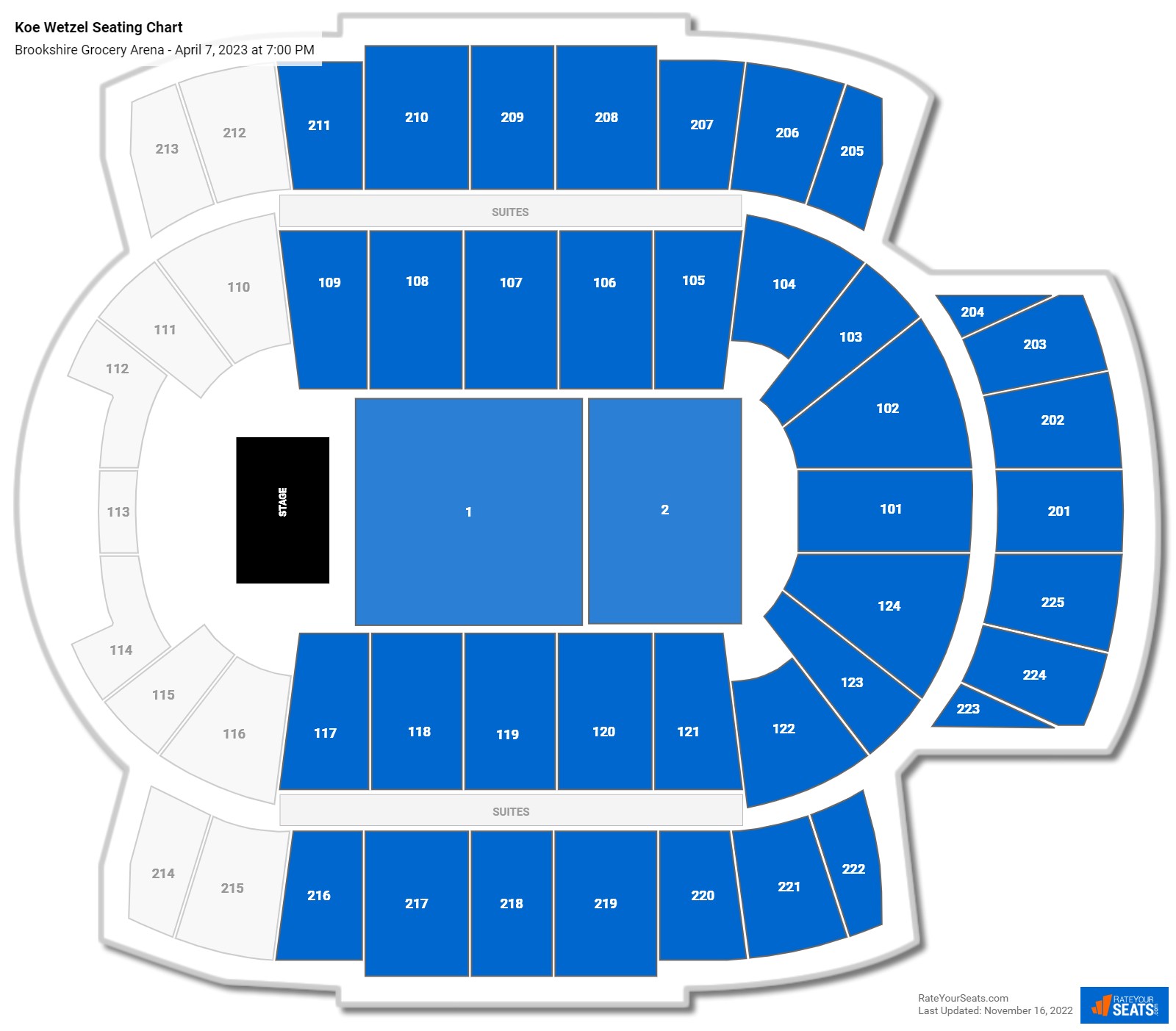 Verizon Wireless Arena Seating Chart 