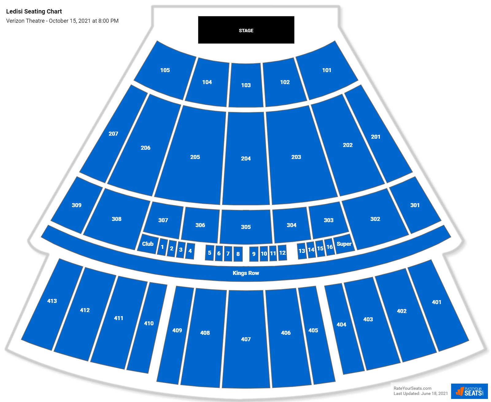 Ledisi seating chart Texas Trust CU Theatre