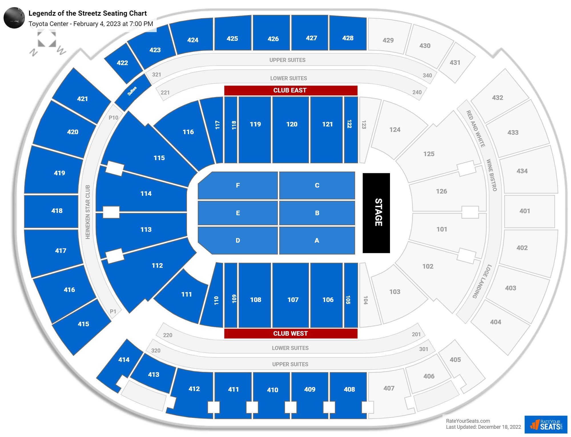 Rockets Seating Chart View | Awesome Home