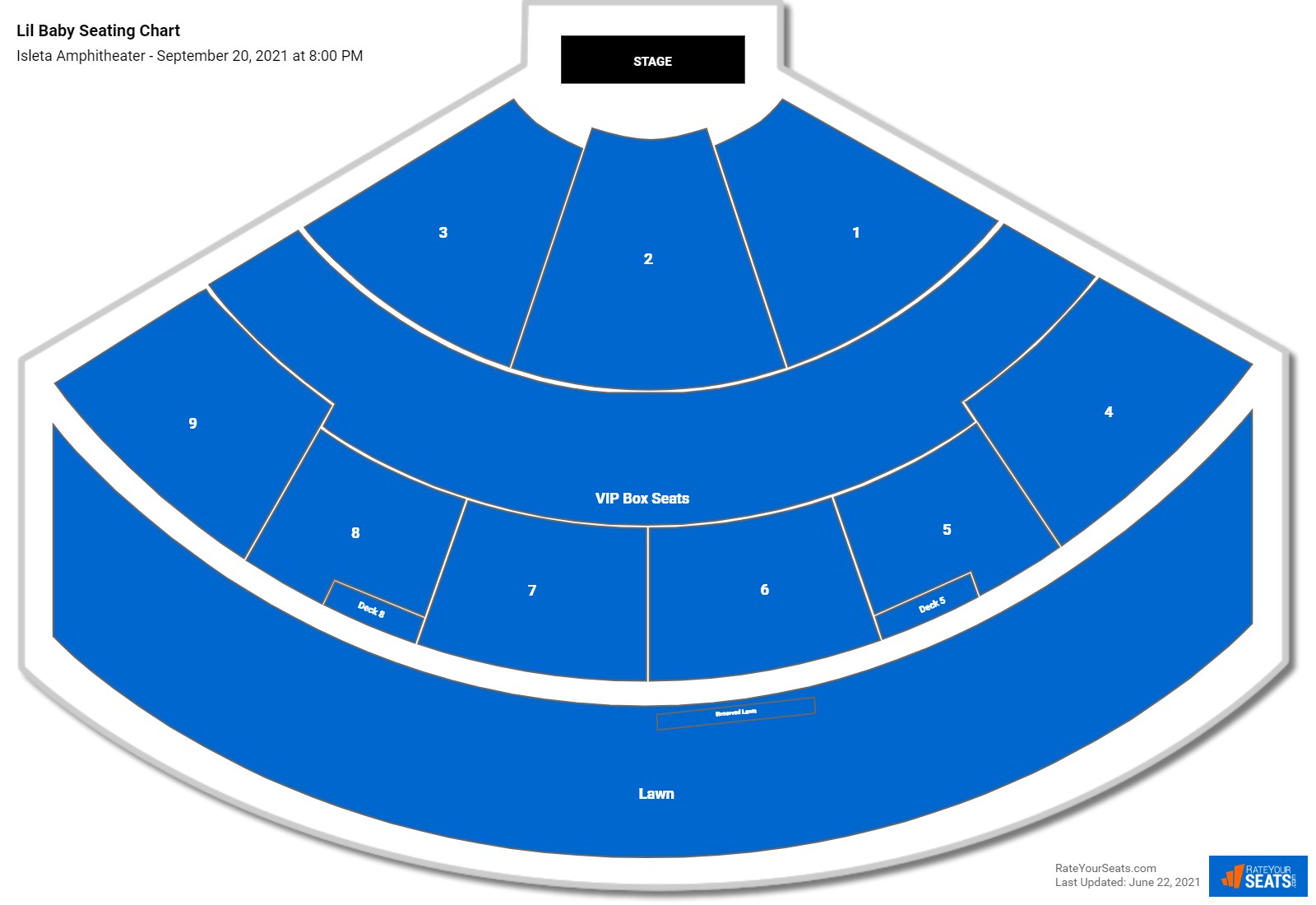 Lil Baby seating chart Isleta Amphitheater