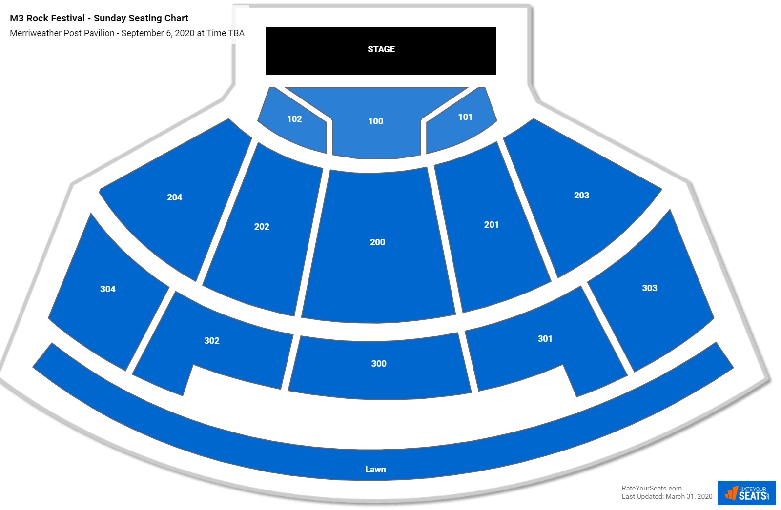 merriweather-post-pavilion-seating-chart-rateyourseats