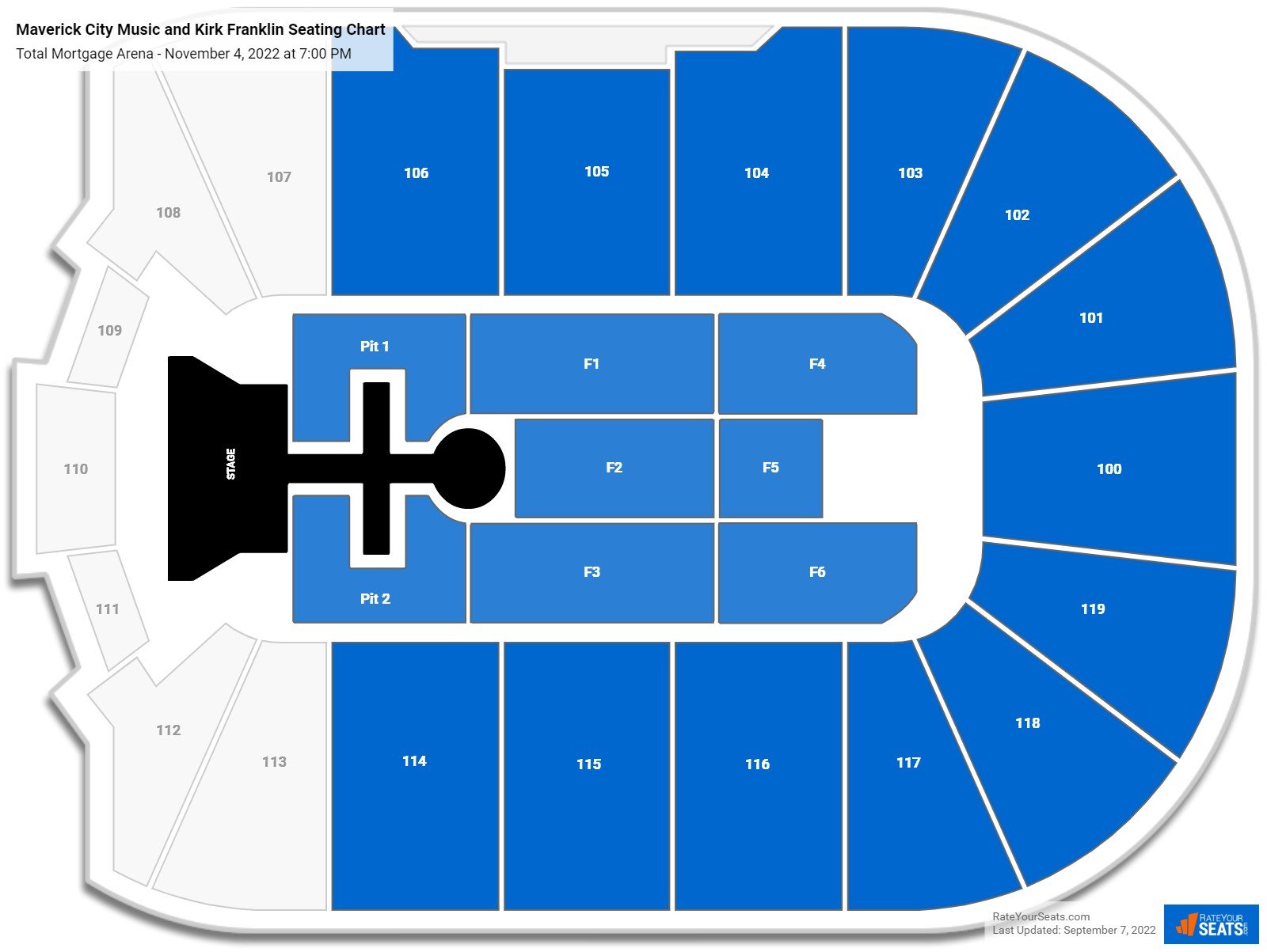 Total Mortgage Arena Seating Chart - RateYourSeats.com