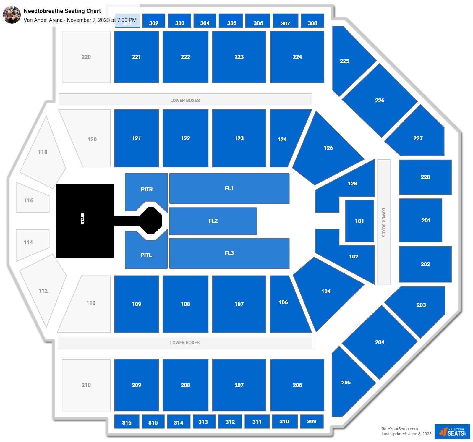 Van Andel Arena Seating Chart