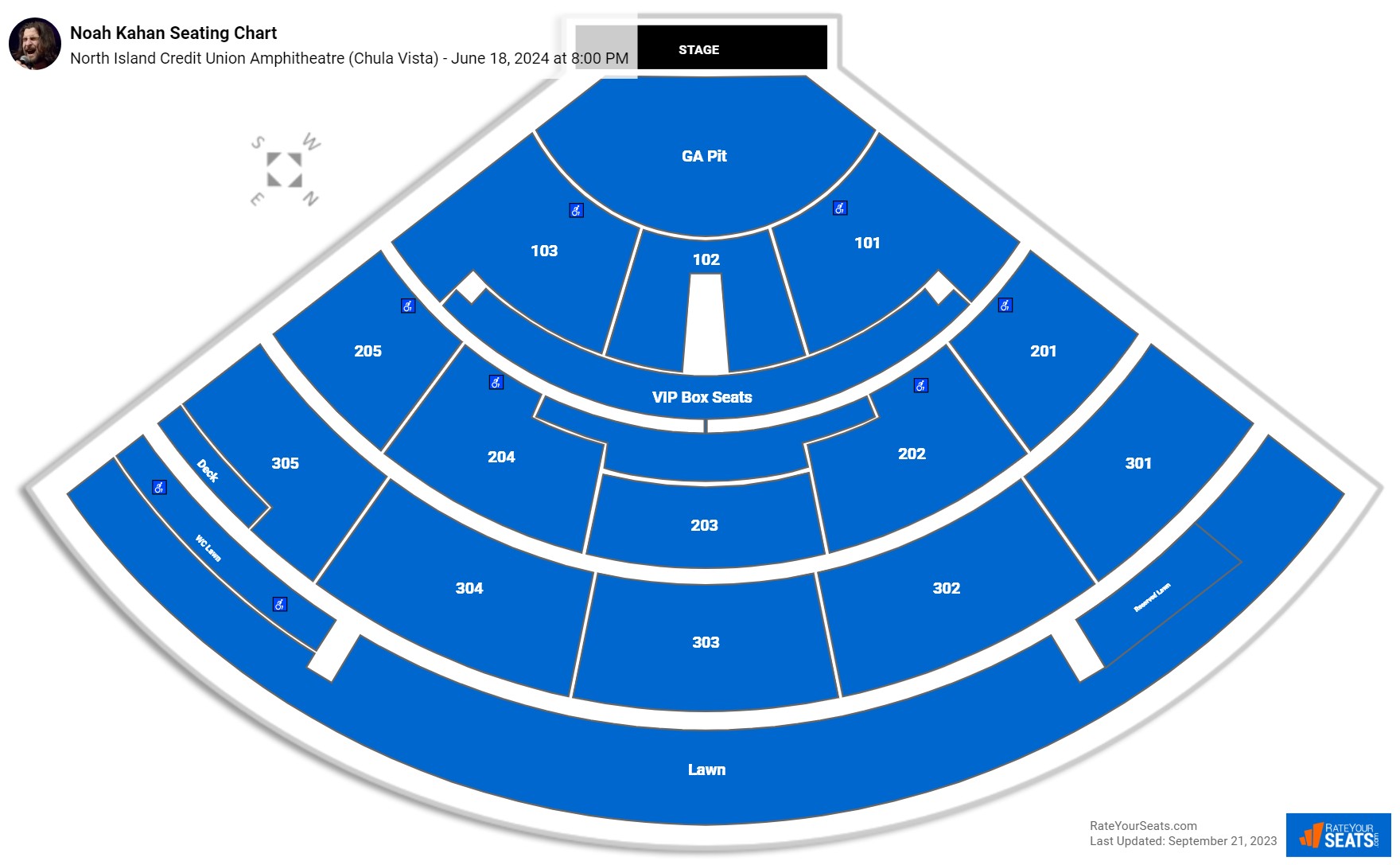 North Island Credit Union Amphitheatre (Chula Vista) VIP Box Seats