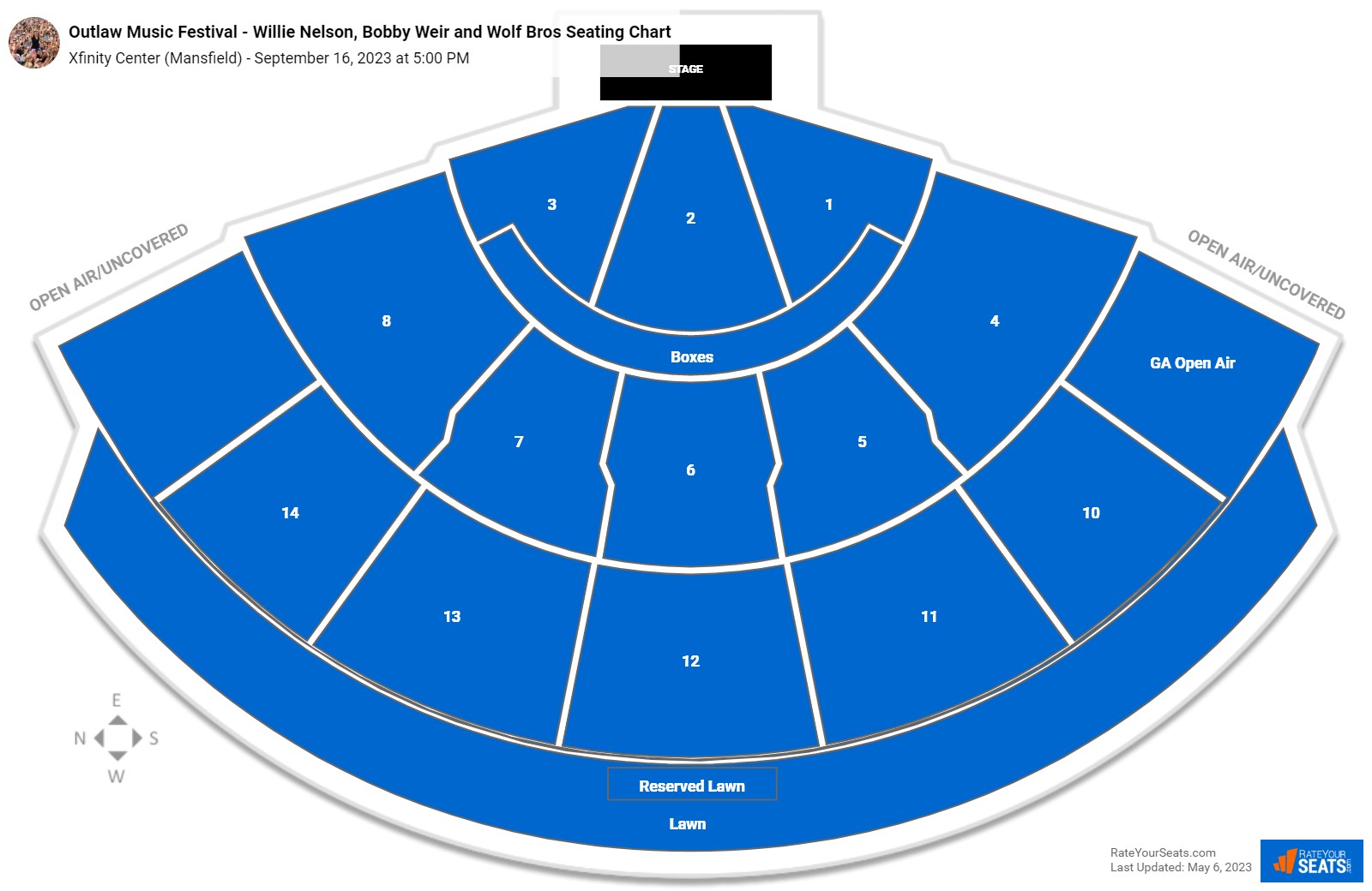 Xfinity Center Seating Chart - RateYourSeats.com