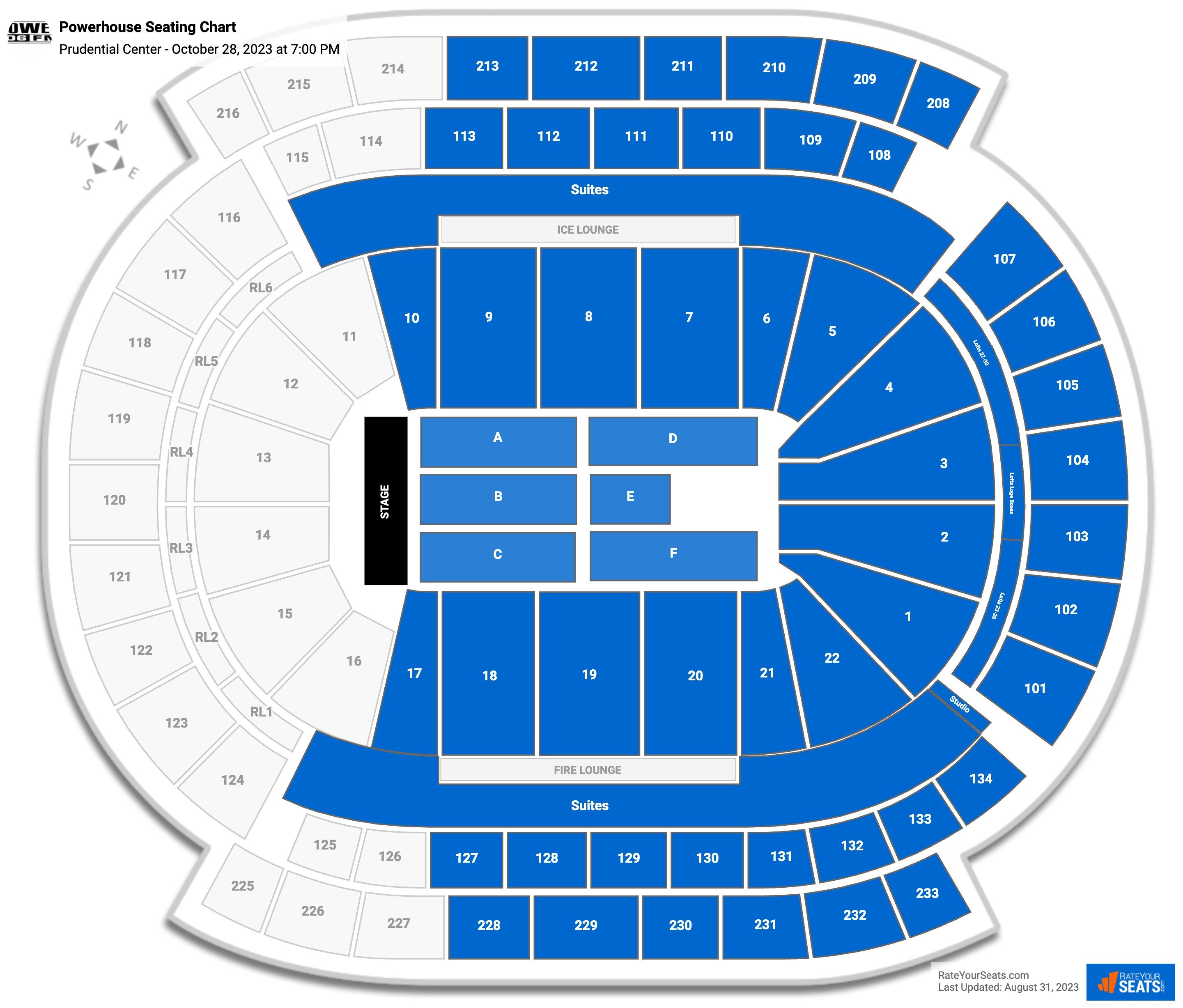 Prudential Center Tickets and Prudential Center Seating Charts - 2023 Prudential  Center Tickets in Newark, NJ!