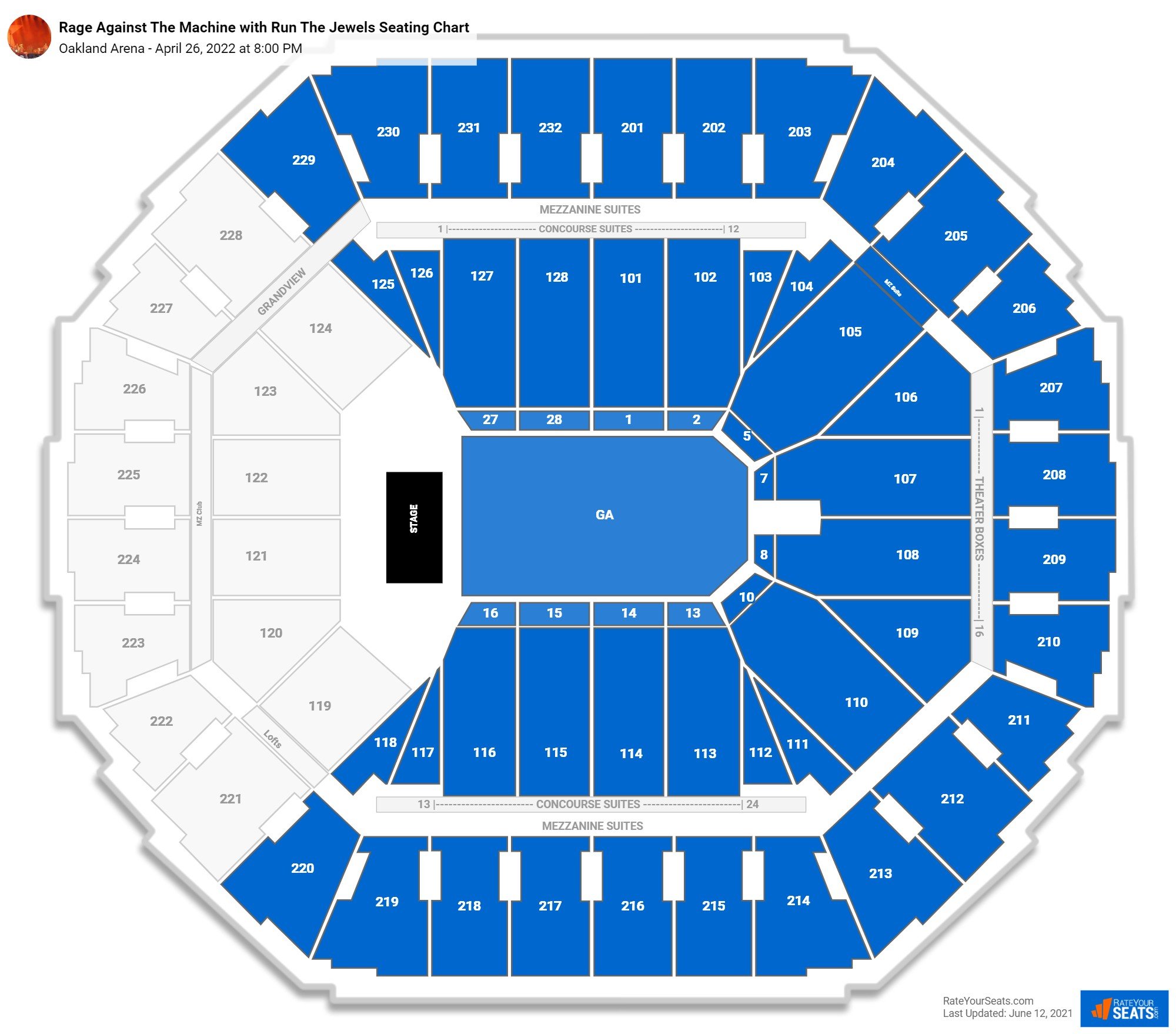 Rac Arena Map