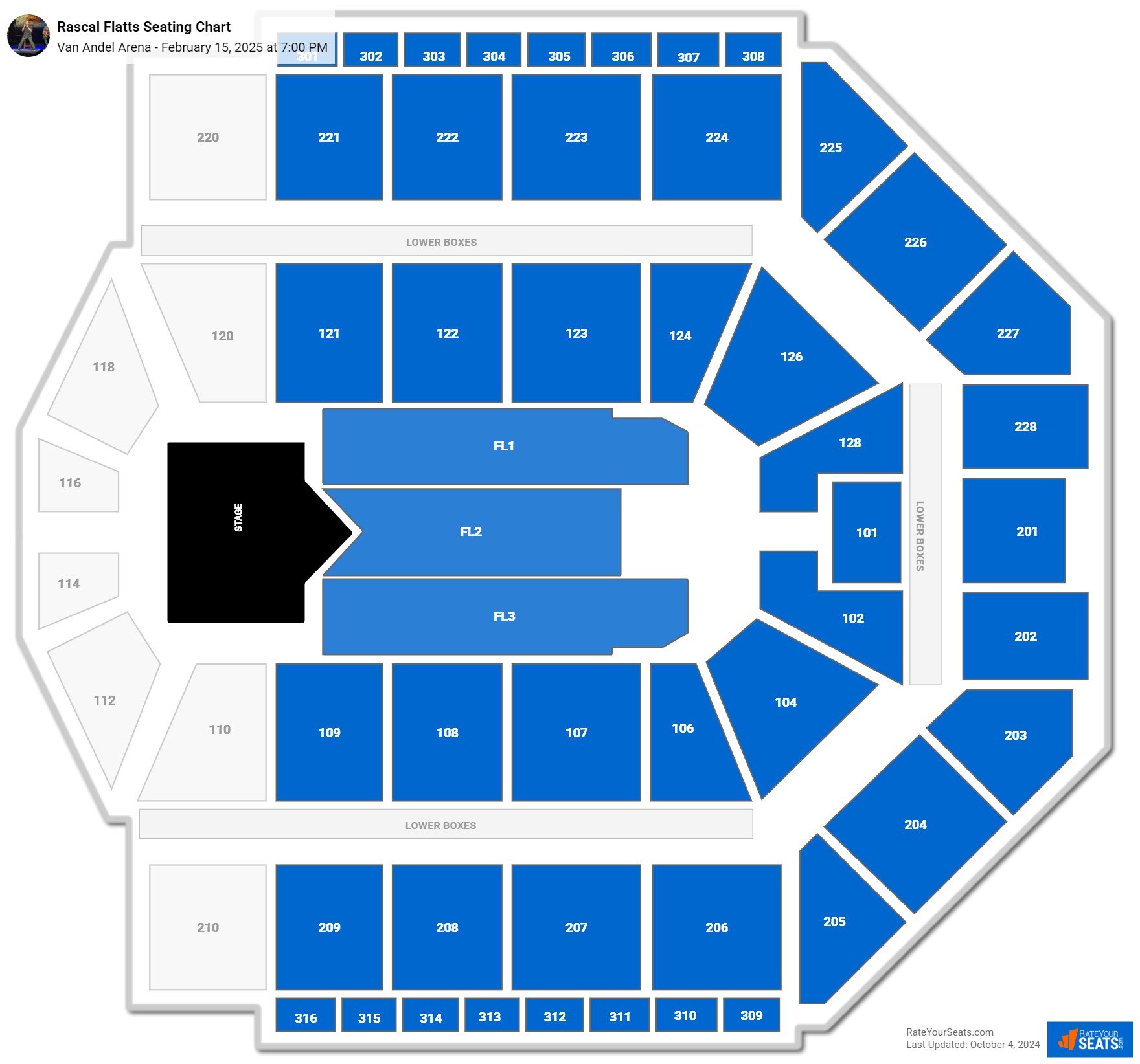 Van Andel Arena Seating Chart