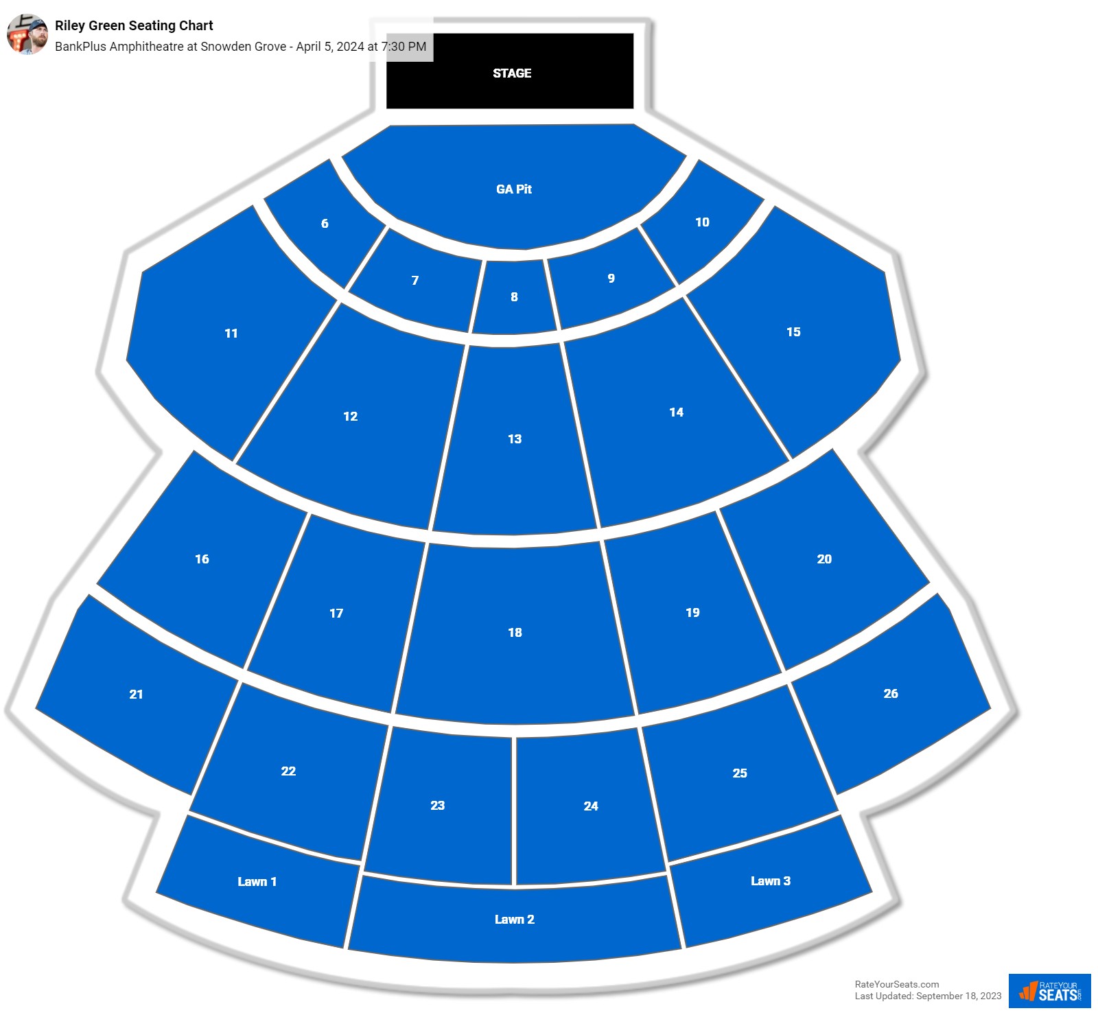 BankPlus Amphitheatre at Snowden Grove Seating Chart - RateYourSeats.com