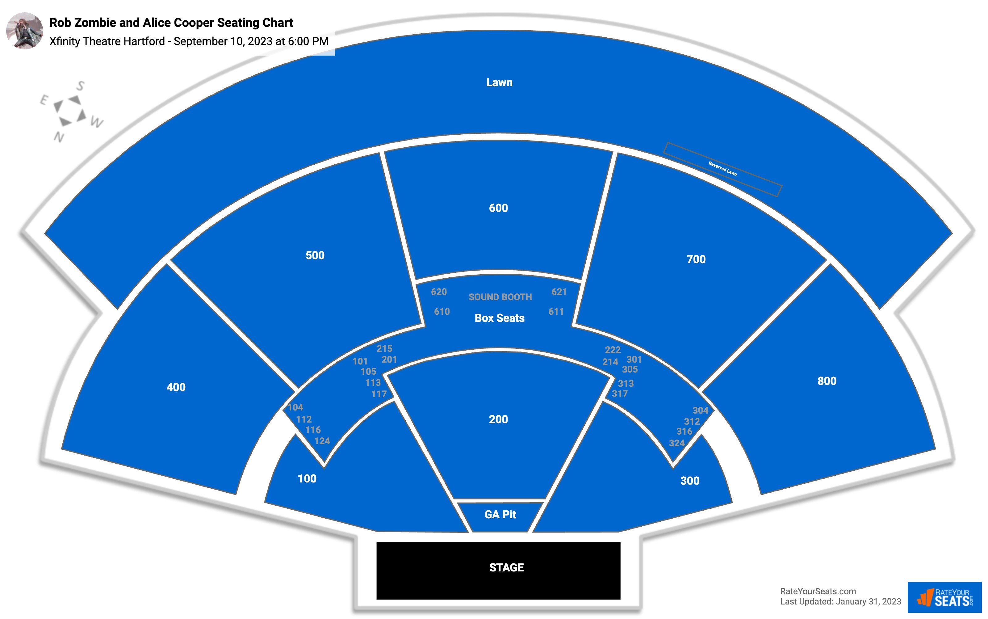 Xfinity Theatre Hartford Ct Interactive Seating Chart Awesome Home