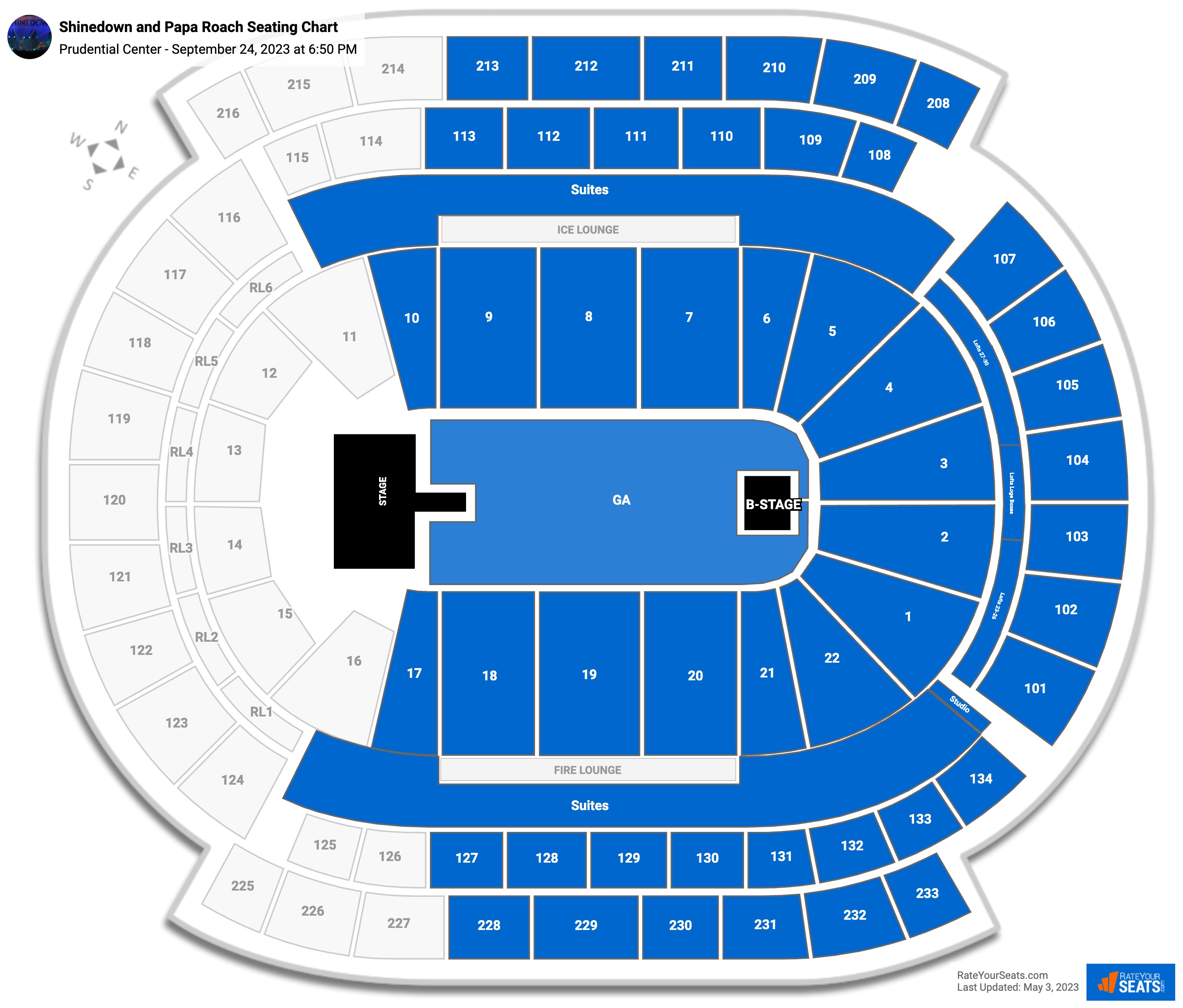 Prudential Center Seating Chart Bts Concert | Cabinets Matttroy