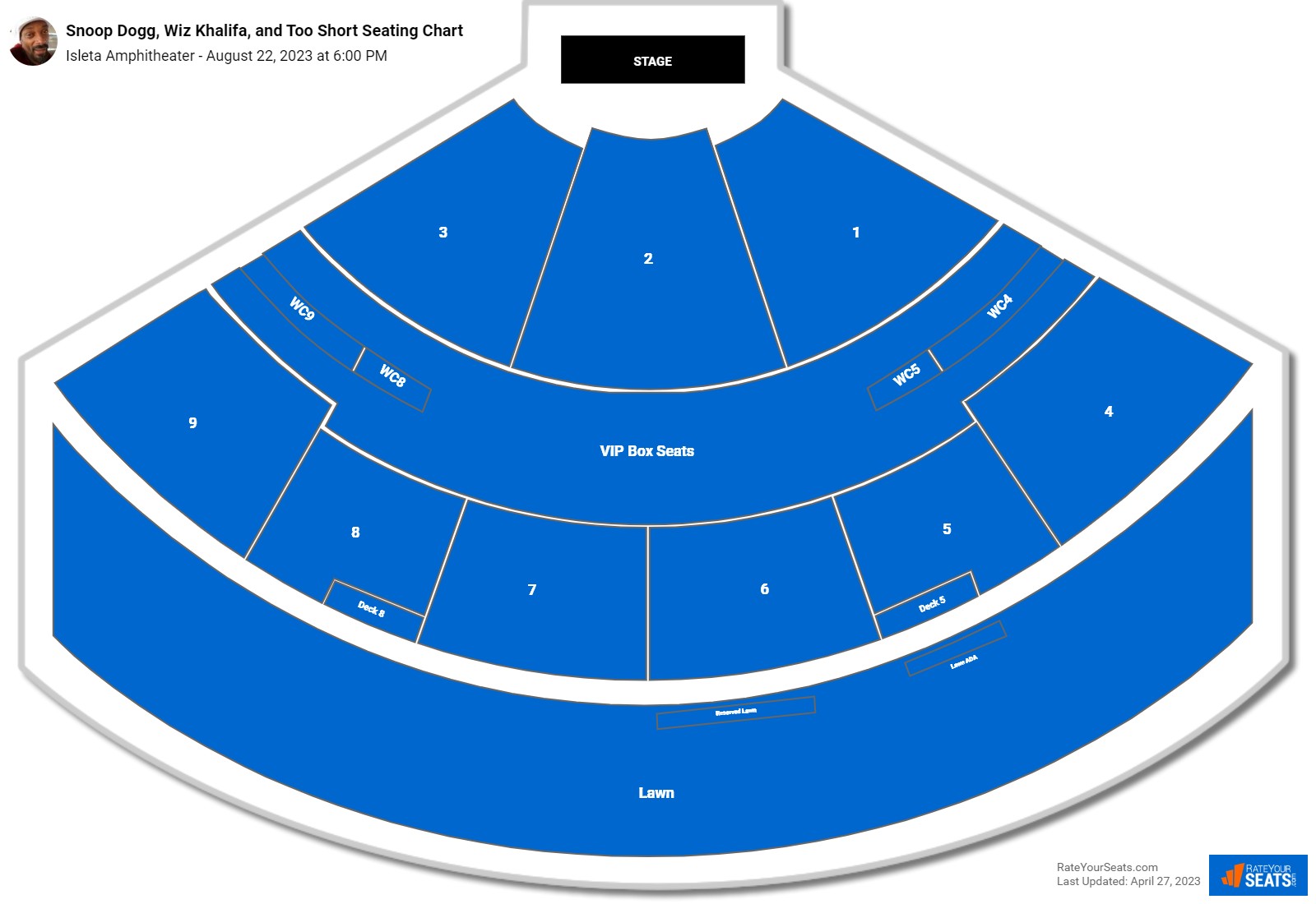 Isleta Amphitheater Seating Chart - Rateyourseats.com