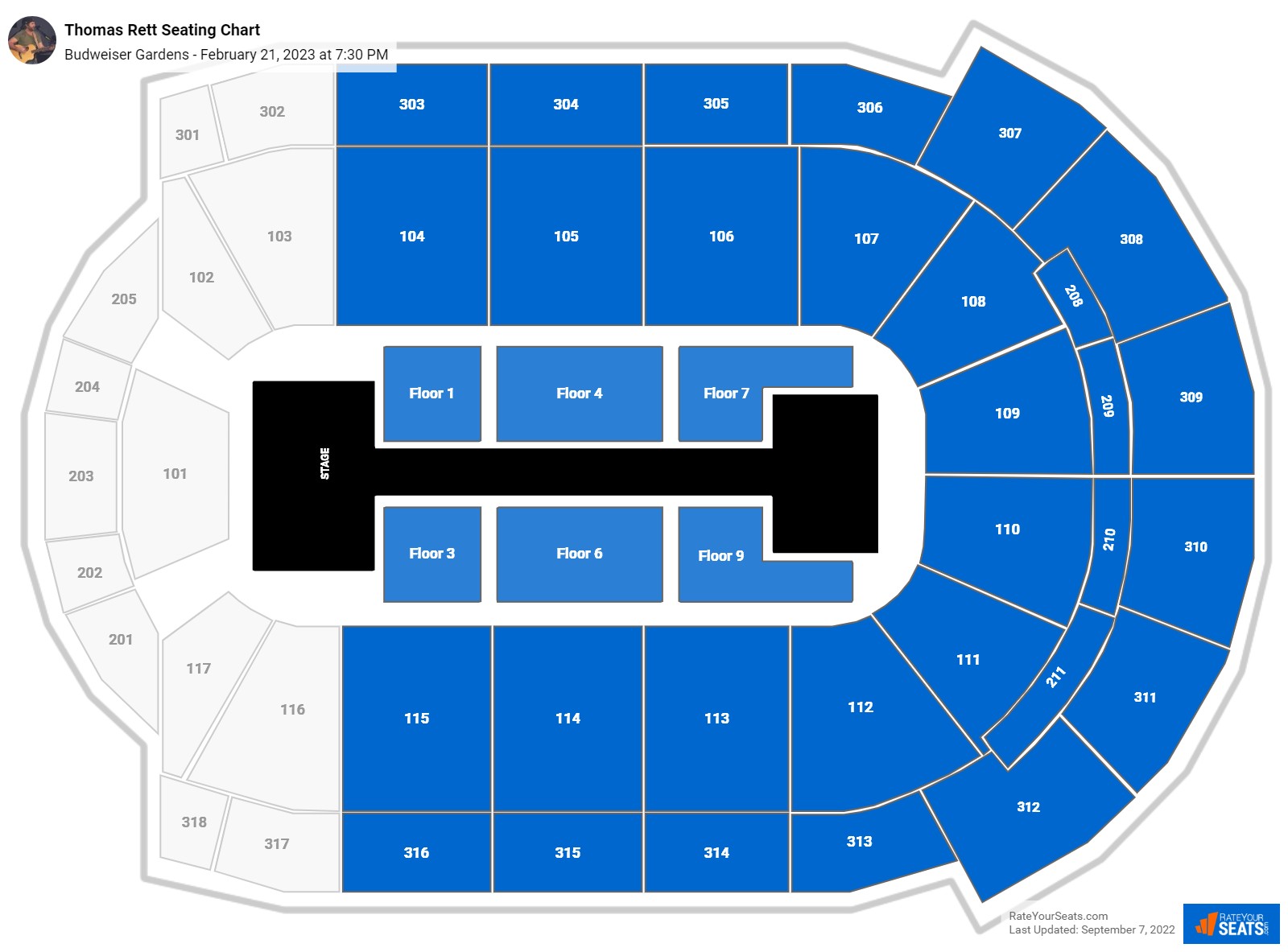 Kitchener Rangers Seat Map Elcho Table   Thomas Rett Budweiser Gardens Seating Chart February 21 2023 4075712 