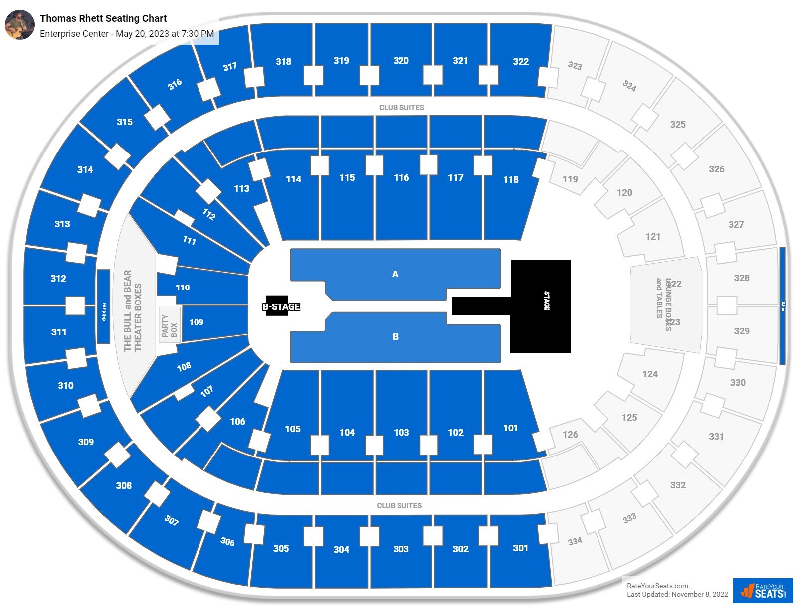 Enterprise Center Concert Seating Chart