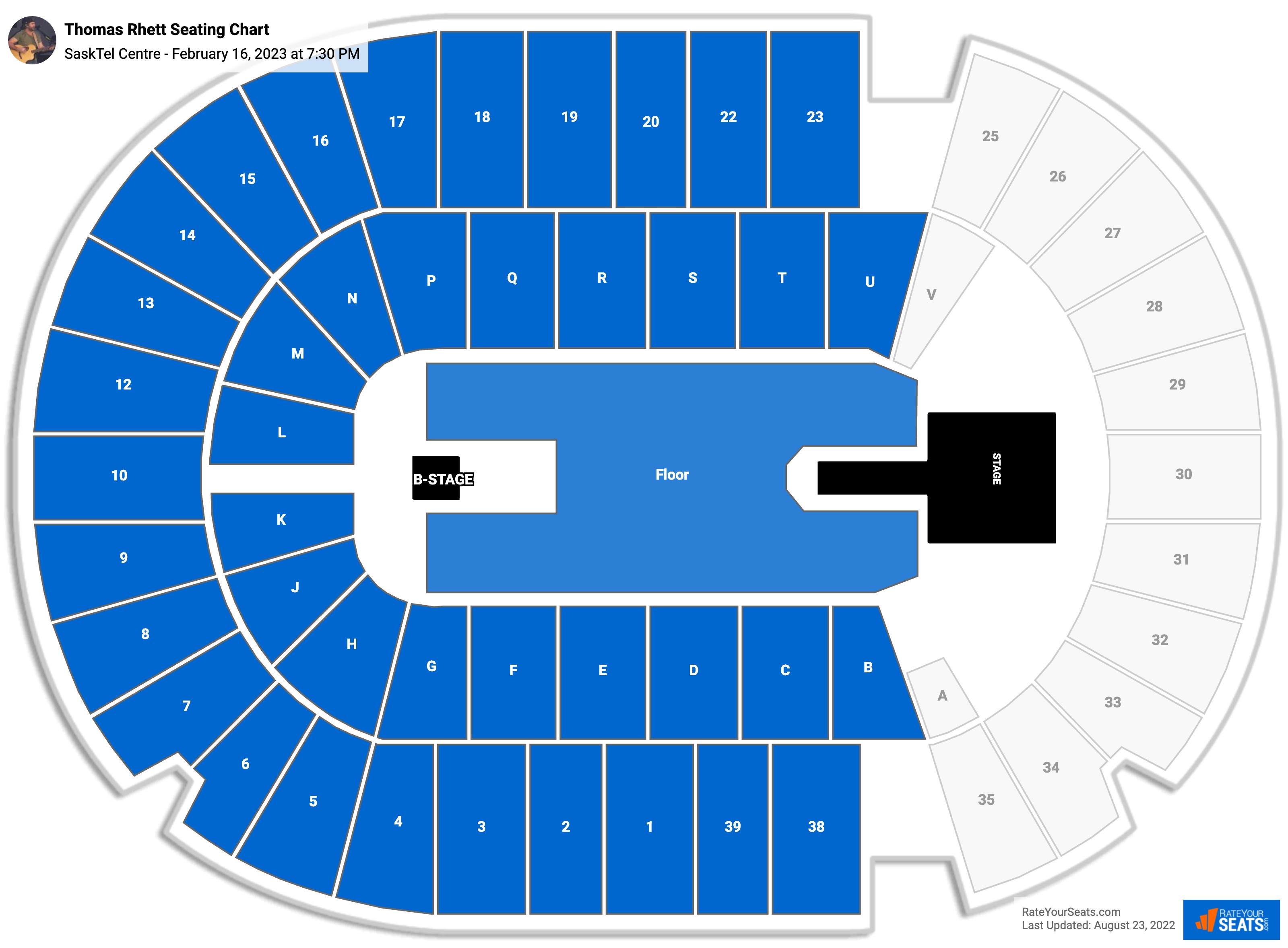 Sasktel Centre Seating Chart - Rateyourseats.com