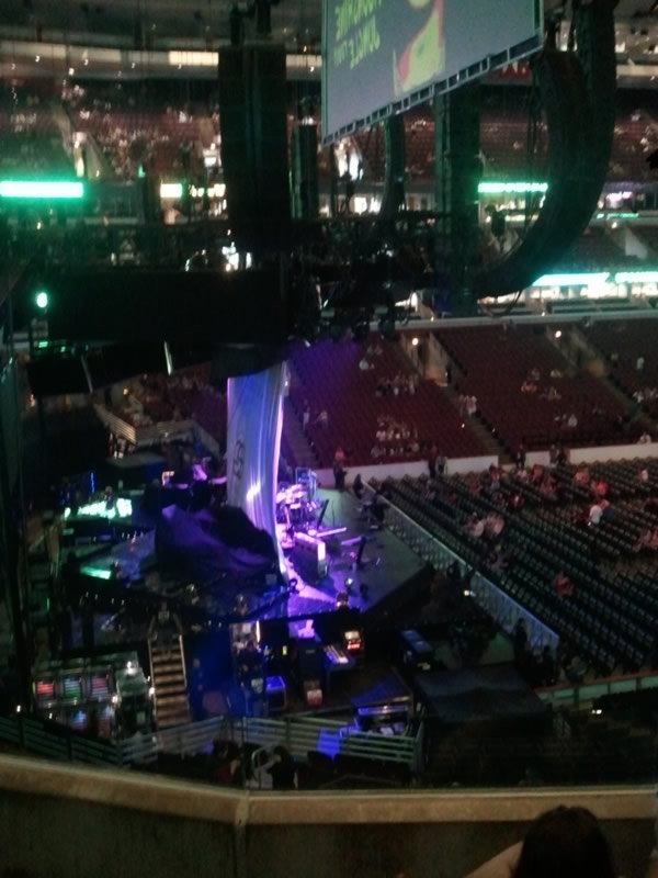 section 221 seat view  for concert - united center