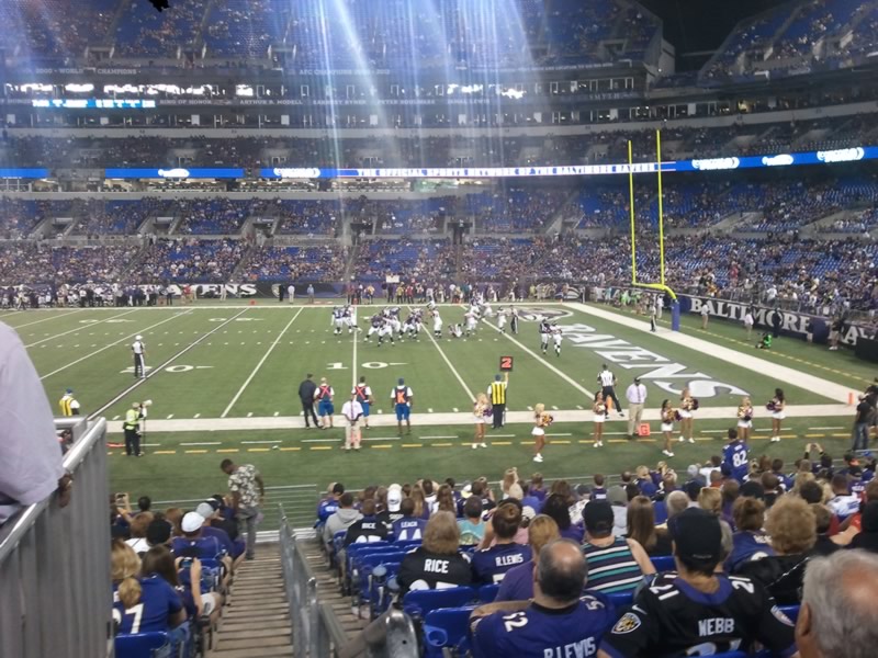 Section 150 at M&T Bank Stadium - RateYourSeats.com