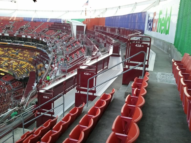 I Give the Redskins Standing Room Club Level Tickets the Tire Test - Hogs  Haven