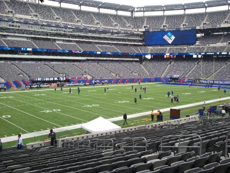 Section 117 at MetLife Stadium 