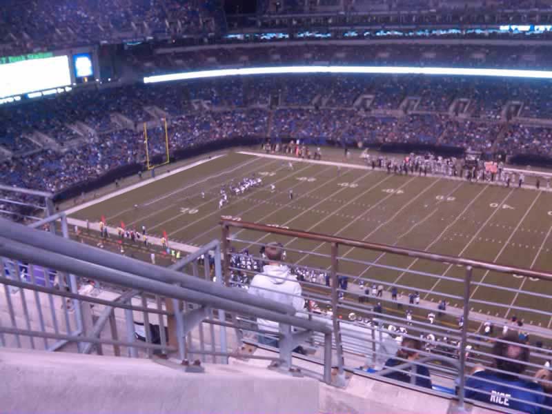 section 524, row 7 seat view  for football - m&t bank stadium