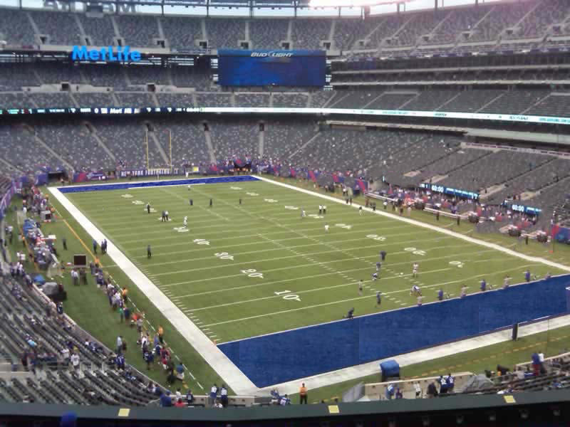 section 230 seat view  for football - metlife stadium