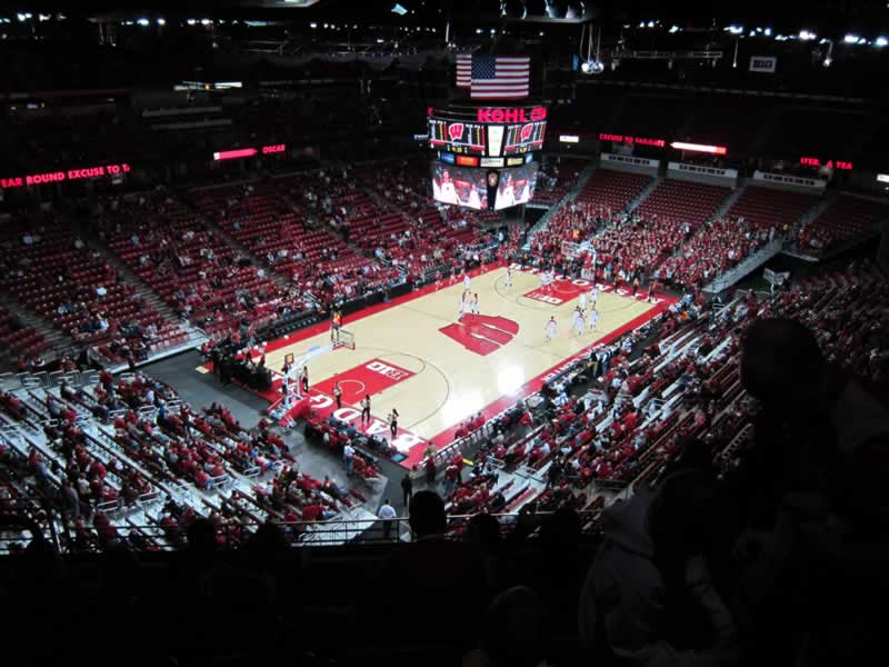section 326 seat view  - kohl center