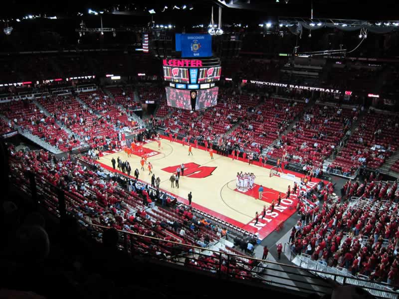 section 319 seat view  - kohl center