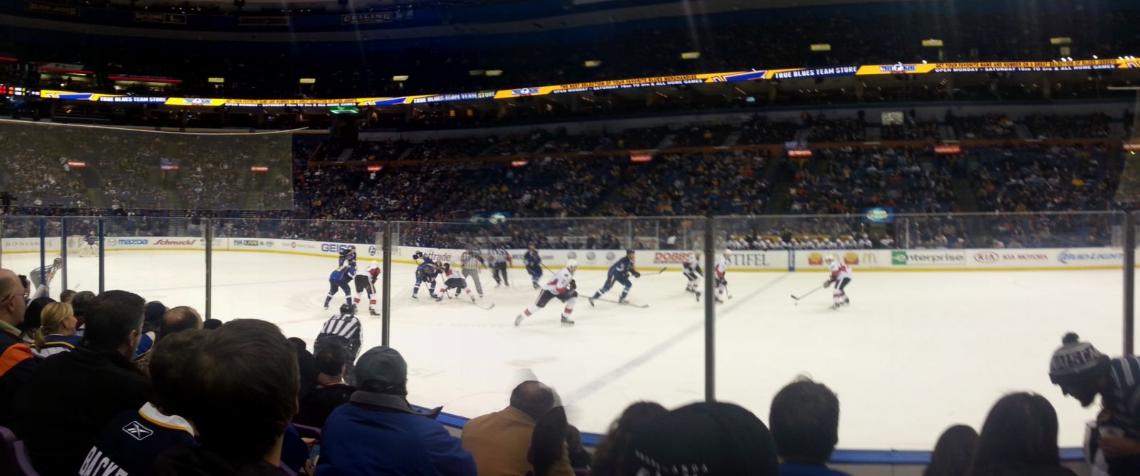 St Louis Blues Seating Chart View