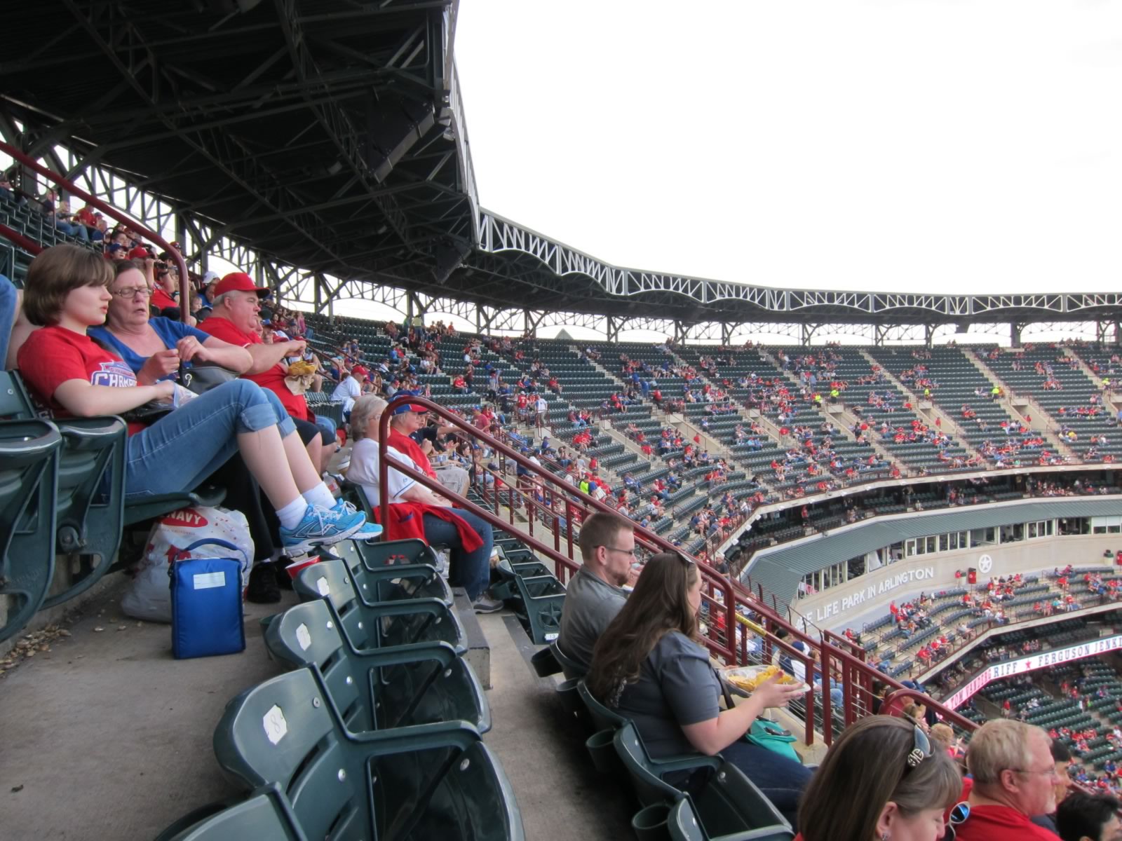 Globe Life Park Seating Chart For Concerts