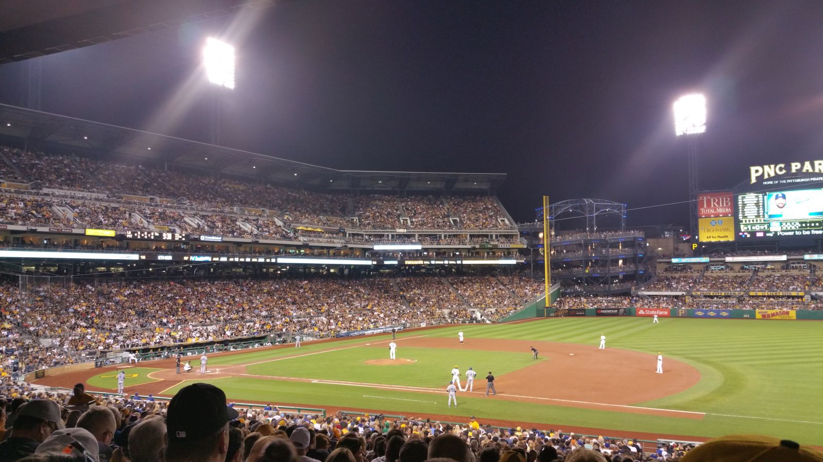 section 108, row dd seat view  - pnc park