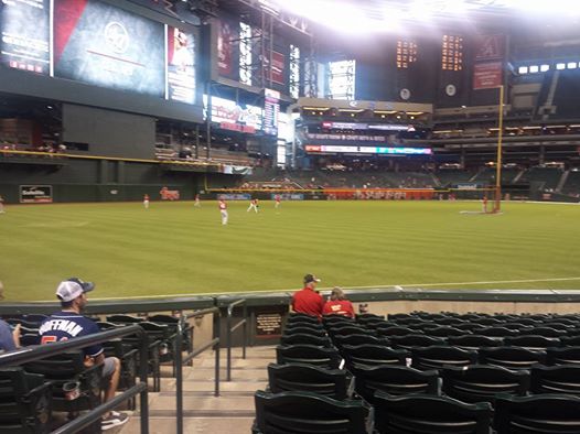 Chase Field Section 133 - Arizona Diamondbacks - RateYourSeats.com