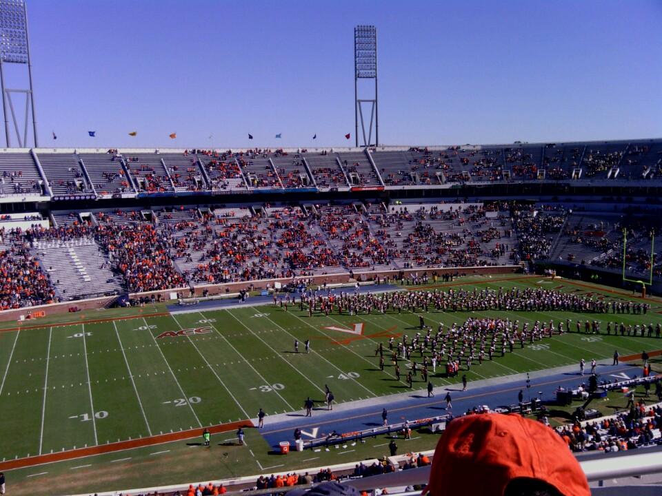 section 536 seat view  - scott stadium