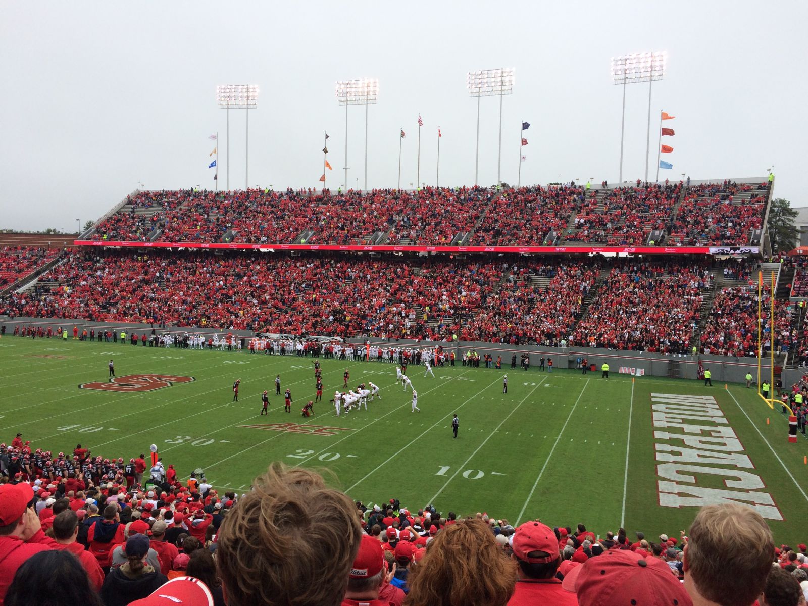 section 18, row jj seat view  - carter-finley stadium