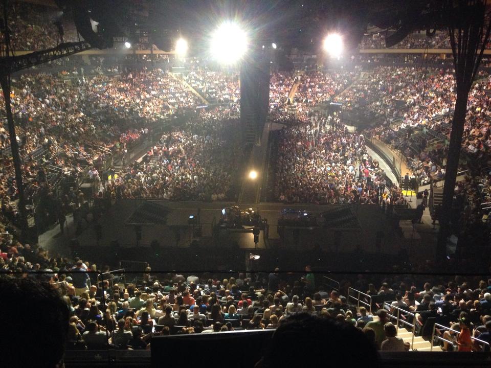 section 218 seat view  for concert - madison square garden