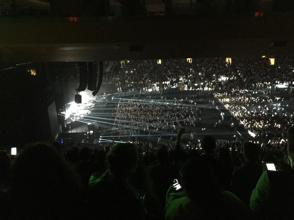 Section 223 at Madison Square Garden