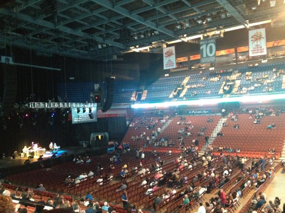 Mohegan Sun Arena Section 116 Concert Seating ...