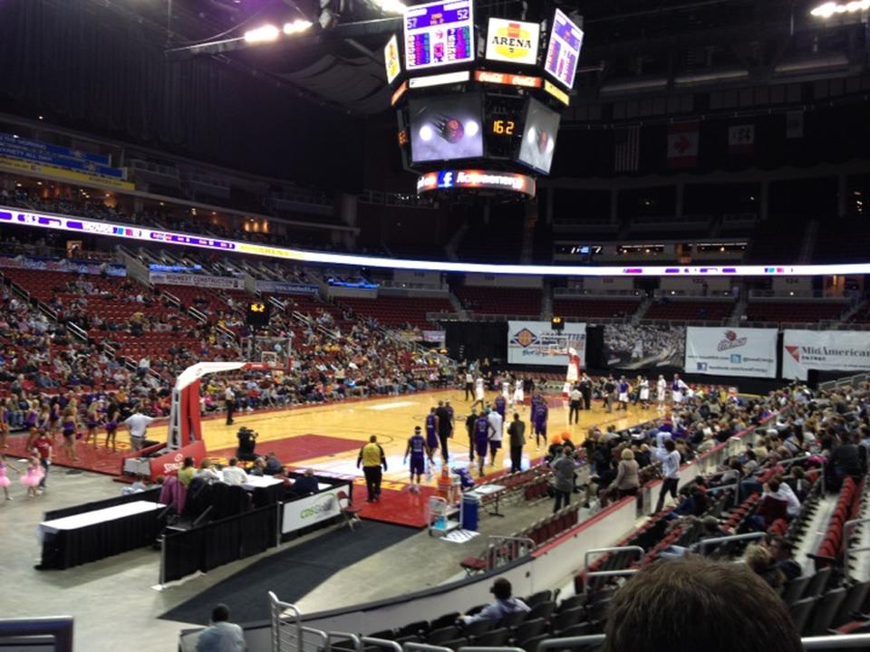 Wells Fargo Arena (Des Moines, IA) Section 107 Basketball Seating ...