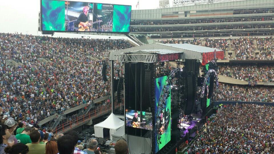 section 342 seat view  for concert - soldier field