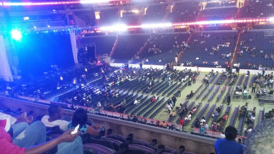 Section 201 at Capital One Arena for Concerts