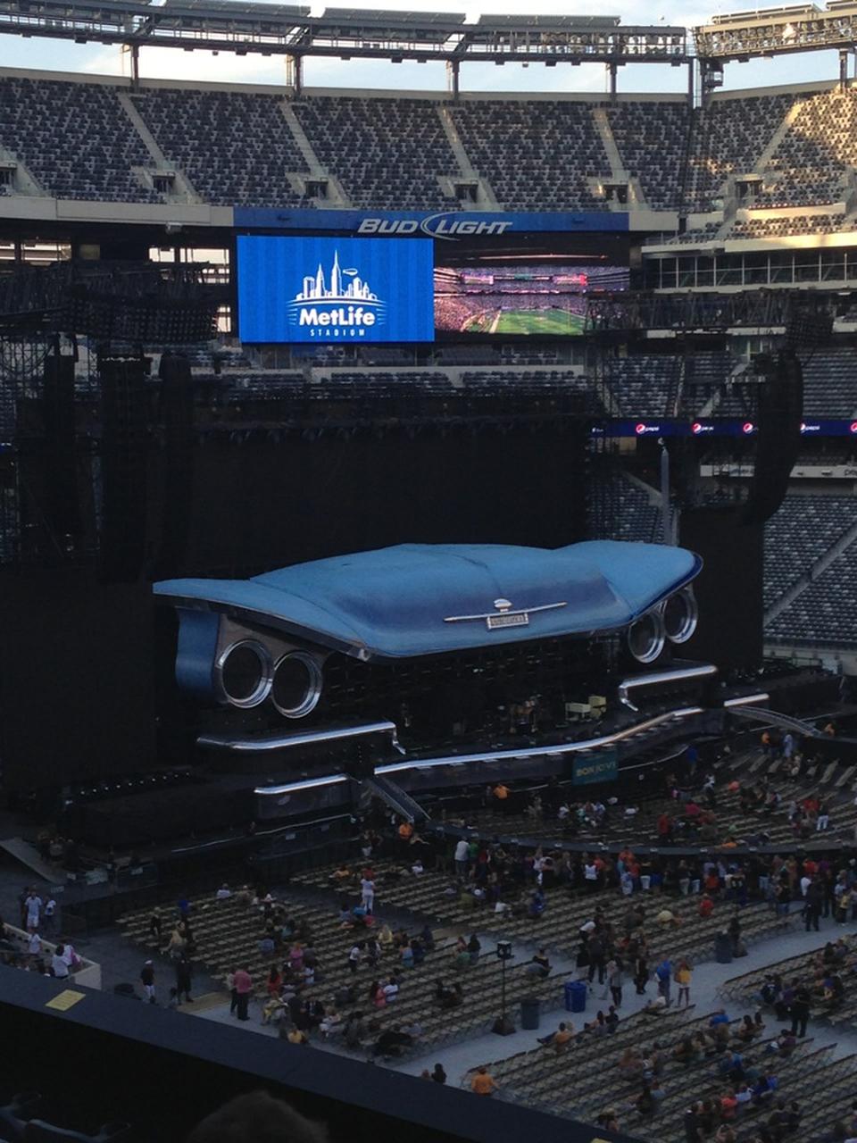 section 236 seat view  for concert - metlife stadium