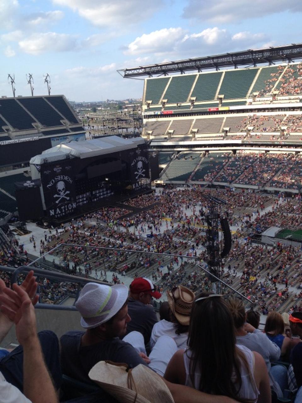 Section 205 at Lincoln Financial Field 