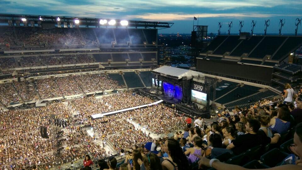Section 223 at Lincoln Financial Field for Concerts