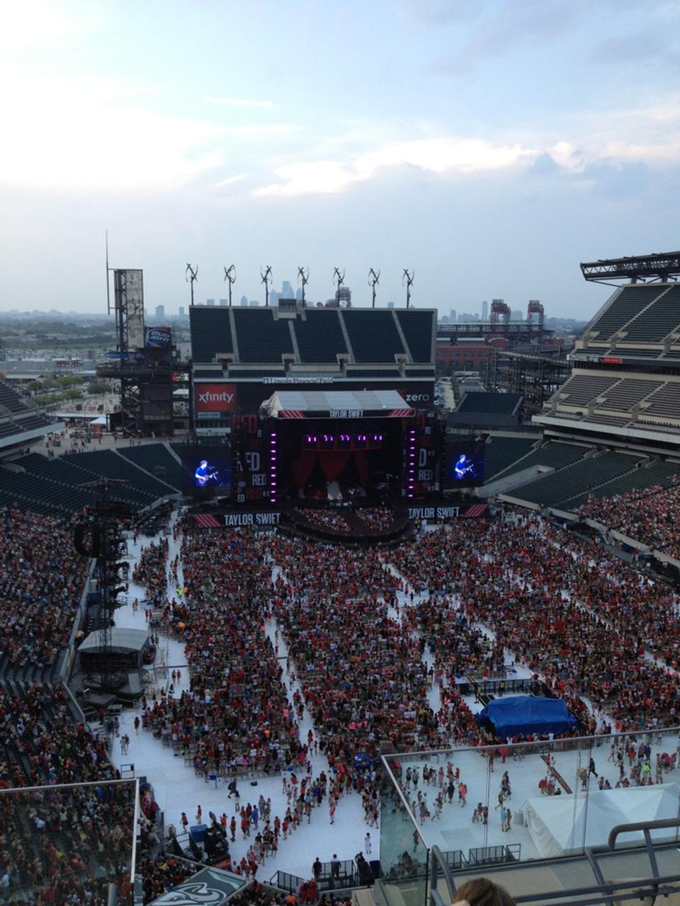 Section 210 at Lincoln Financial Field 