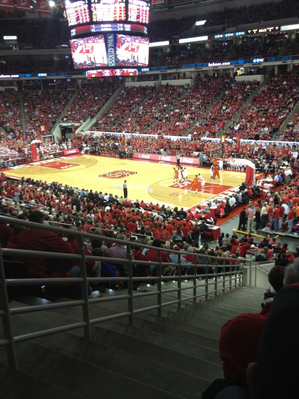 Section 130 at PNC Arena 