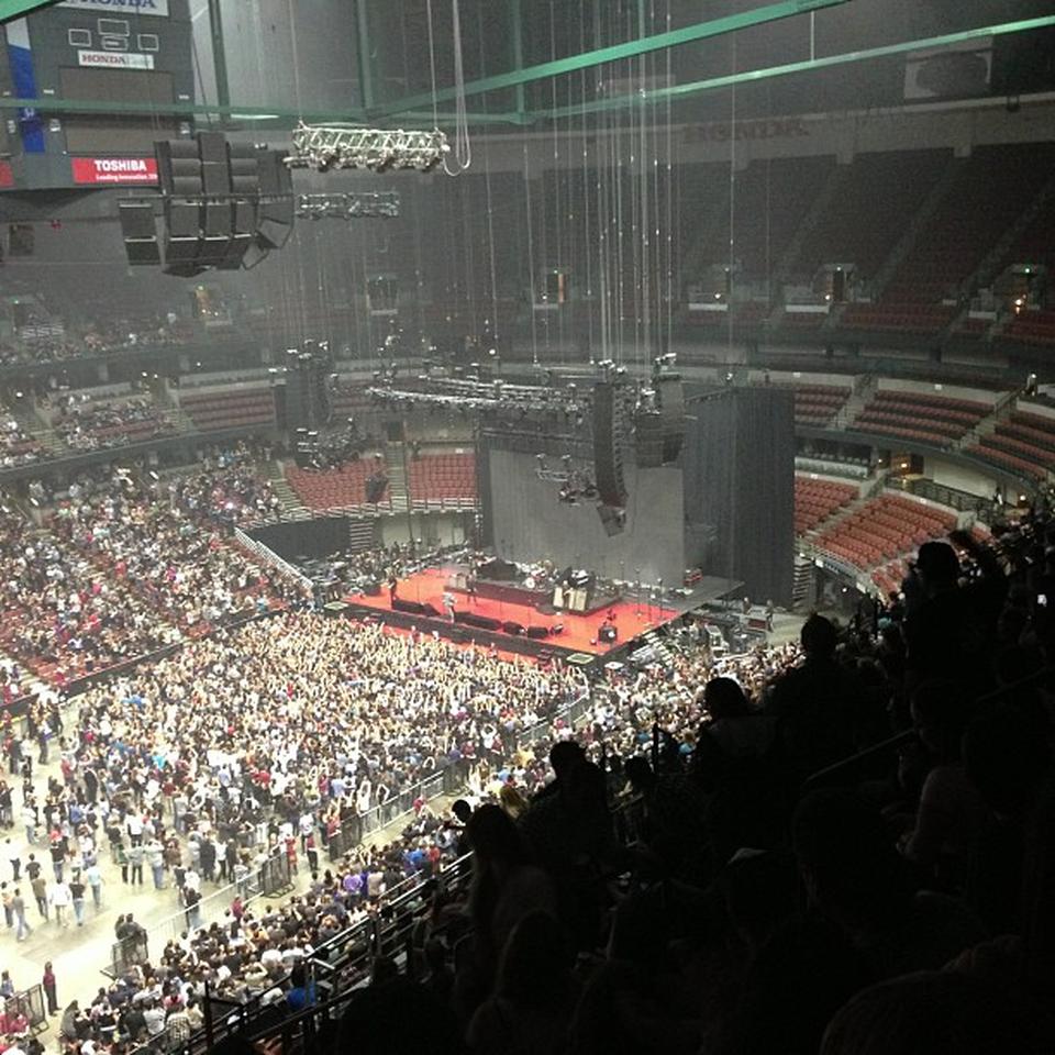 Honda Center Anaheim Concert Seating Chart
