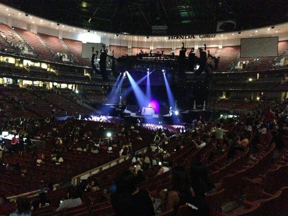 section 226 seat view  for concert - honda center
