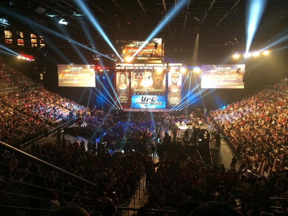 Mandalay Bay Events Center Section 114 Concert Seating RateYourSeats