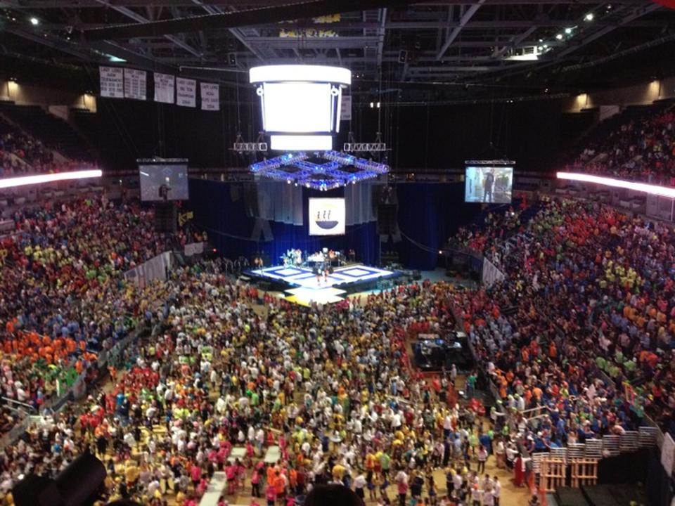 Section 213 at Bryce Jordan Center for Concerts