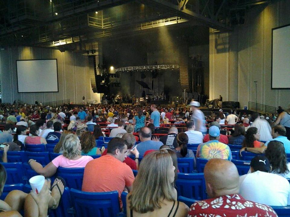 Pnc Music Pavilion Seating Chart View