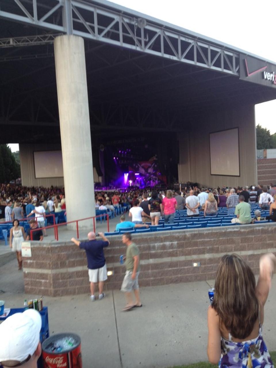 Pnc Music Pavilion Seating Chart View